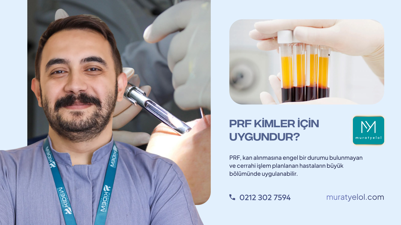 PRF Nedir? Diş İmplantı ve Kemik Cerrahisinde PRF Kullanımı